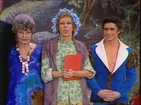 with Martha Raye, Edward Villella, and Violette Verdy