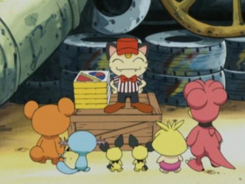 Meowth e os Pokémon