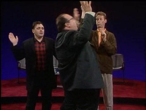Stephen Frost, Colin Mochrie, Ryan Stiles, Tony Slattery