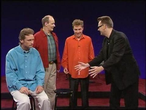 Greg Proops, Ardal O'Hanlon, Colin Mochrie, Ryan Stiles