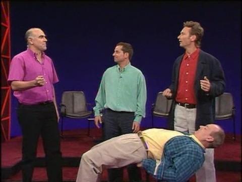 Niall Ashdown, Steve Frost, Colin Mochrie, Ryan Stiles