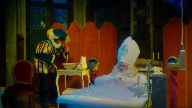 Sint in bad