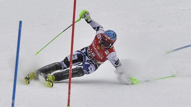 Men's Slalom from Flachau in Austria