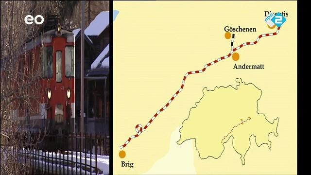 Switzerland: Disentis - Andermatt - Göschenen - Brig