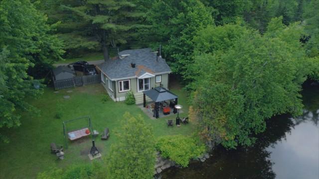 Le chalet locatif de Daniel et Olivier, à Saint-Mathieu-du-Parc