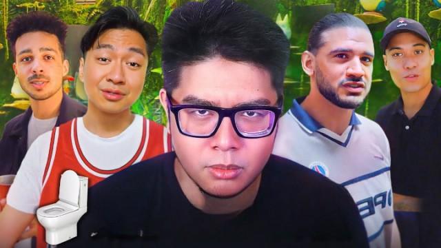 Mes potes réagissent à mes chiottes