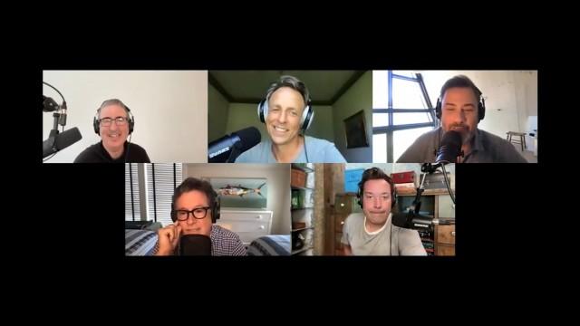Five Late Night Hosts Talk at the Same Time for the First Time