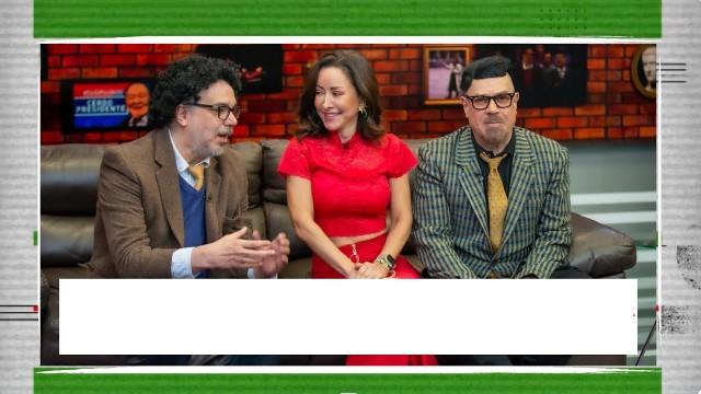 La Tele Letal, Pep Erazo y Memo Baquero con Flavia dos Santos