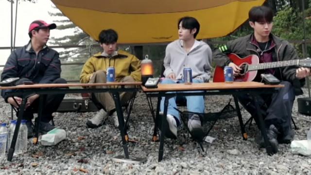 ZB1 Kim Ji Woong x Kim Jae Hwan x Jeong Se Woon's fall camping (with AZ ONE Lee Taek Jo)
