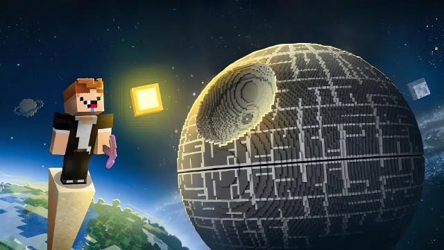 Building DEATH STAR in Minecraft!