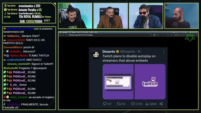 OPS! Twitch TOGLIE L’EMBEDDING? Ora usciranno gli ALTARINI? | Cerbero Podcast #1975