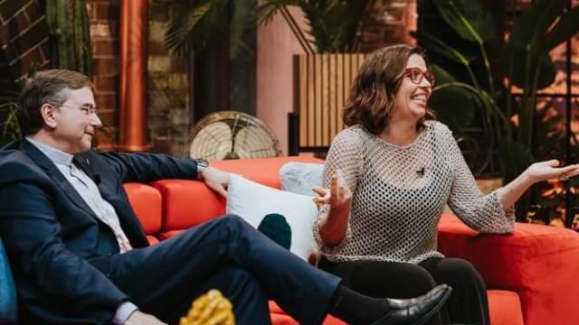 D. Américo Aguiar, Noélia Jerónimo e Mickael Carreira