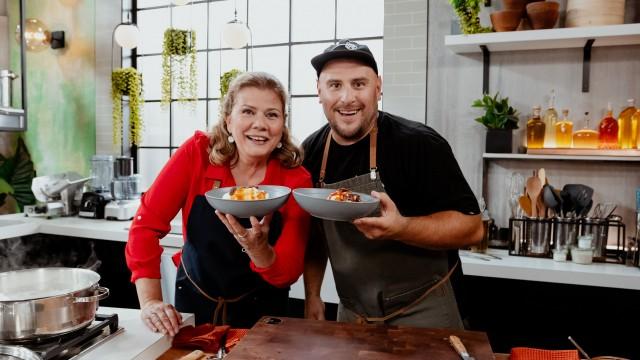 Îles flottantes et crème anglaise / Sauce butterscoth