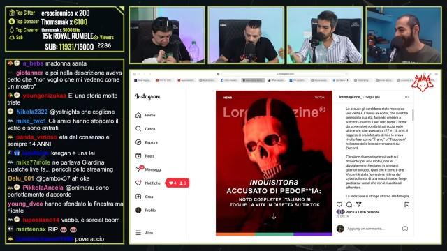 “INQUISITOR” Si Toglie la Vita a 23 anni durante una Pubblica Inquisizione WEB | Cerbero Podcast #1992