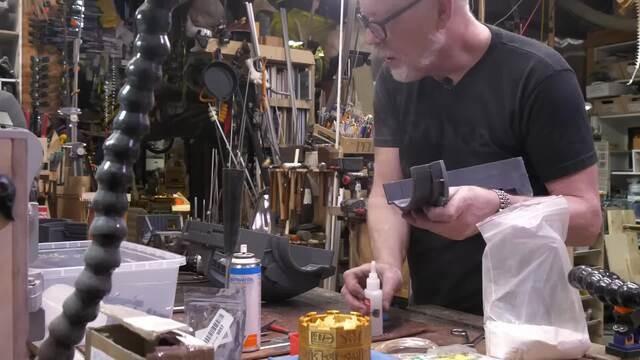 Adam Savage's STARFIELD Spaceship Model Scratch-Building!