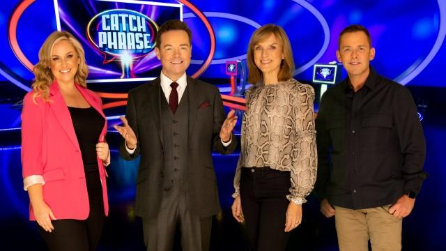 Fiona Bruce, Josie Gibson, and Scott Mills
