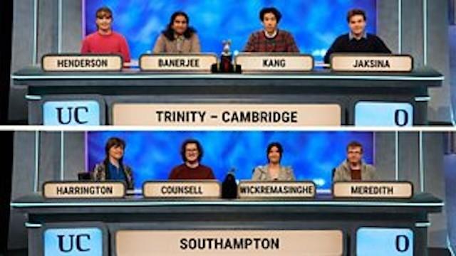 Trinity College, Cambridge v Southampton