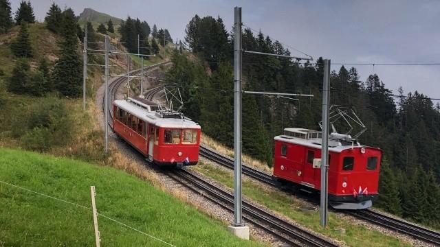 The Rigi - Two railways on one mountain