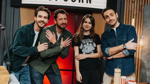 La télé avec Poulpe, Adèle Castillon et Camille Combal