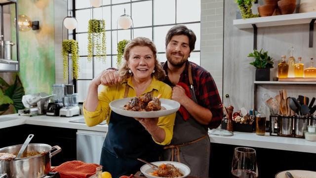 Jarrets d'agneau braisés sirop d'érable / Risotto d'épeautre
