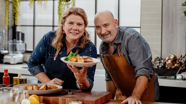 Hauts de cuisse de poulet au citron / Pommes de terre au four