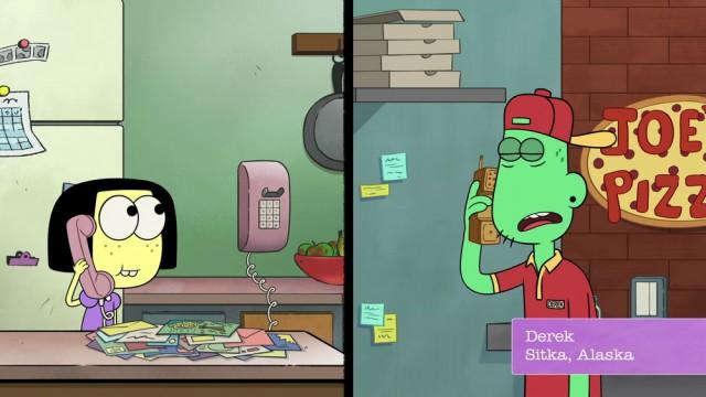 Tilly and Cricket Call a Pizzeria