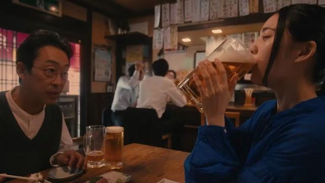 雨上がりのビール
