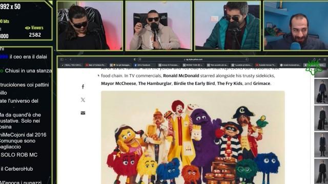 gli INQUIETANTI Ronald MCDONALD e ER MELANZANA… | Cerbero Podcast #2028