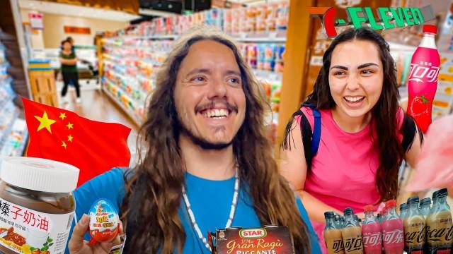 cosa vendono nei supermercati in Cina? MEGA TOUR!