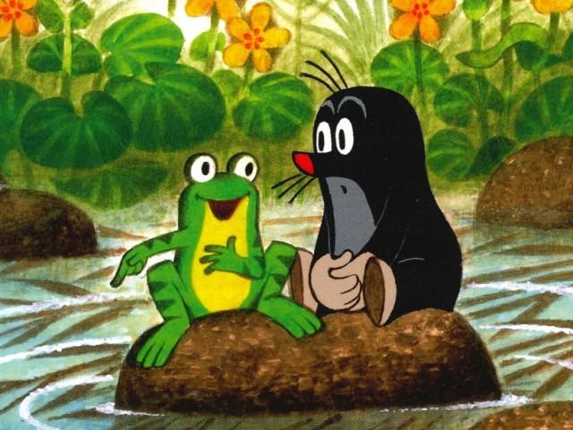 The Little Mole and the Frog