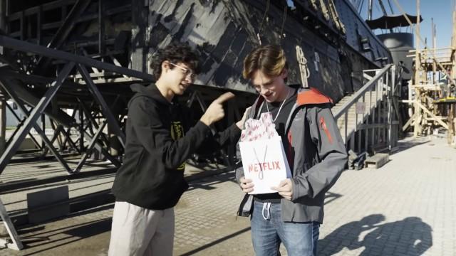 Cobra Kai's Jacob Bertrand Visits the Set of ONE PIECE