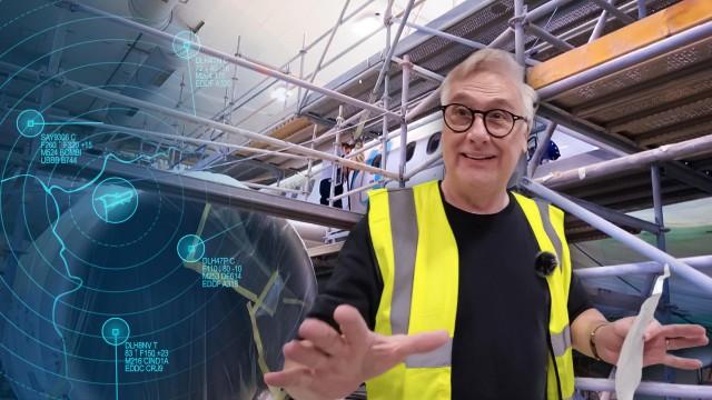 David designt Discover - Einsatz für die Flugzeug-Lackierer