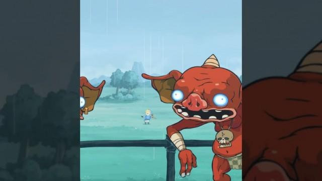 Link's got big plans for today..