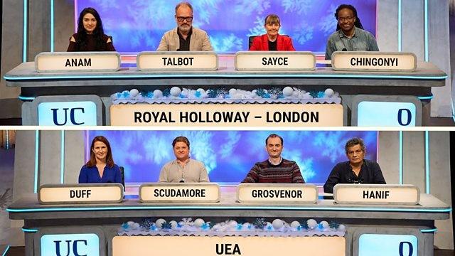 Christmas 2023: UEA v Royal Holloway London