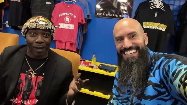 Cutler & Nana at Memphis Wrestling