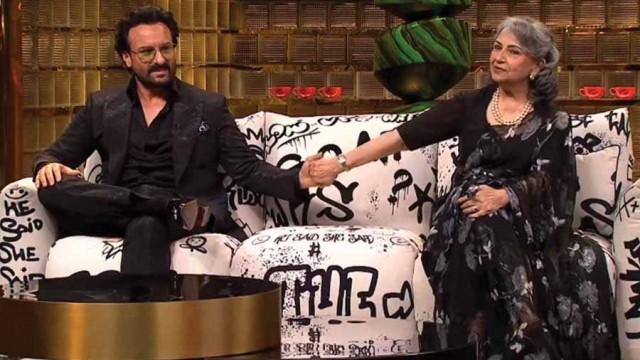 Sharmila Tagore and Saif Ali Khan