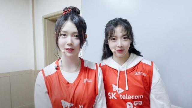 The goddess of free throw YuBin and the fairy of victory tripleS! | SIGNAL 231219