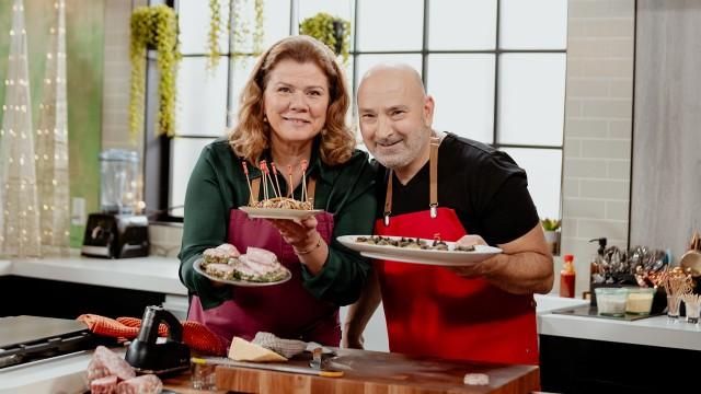 Bouchées de sardines au fromage de chèvre / Pommes de terre farcies aux escargots