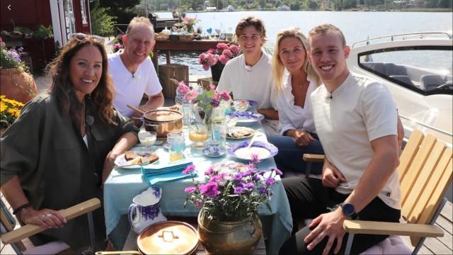 Gunde & Ferry Svan och Kristin & Filip Kaspersen