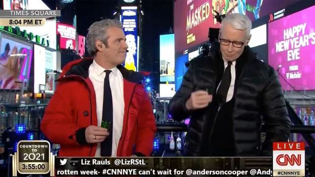 New Year's Eve Live 2021 with Anderson Cooper and Andy Cohen
