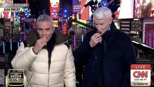 New Year's Eve Live 2024 with Anderson Cooper and Andy Cohen