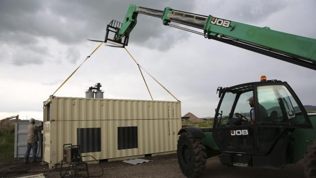 From Shipping Container to a Cool New Pool