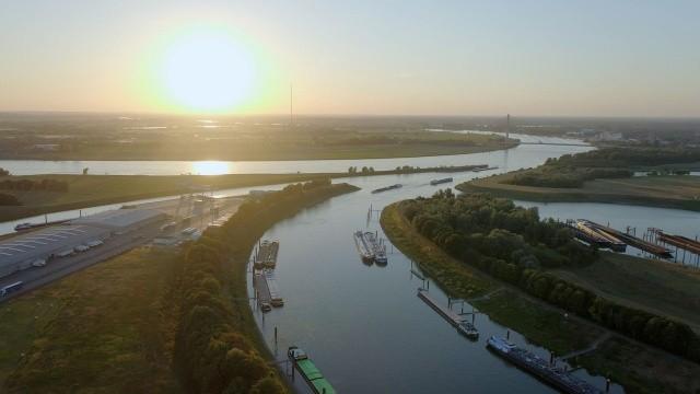 Von Hamm Richtung Rotterdam: Zwei Kanäle, eine Reise