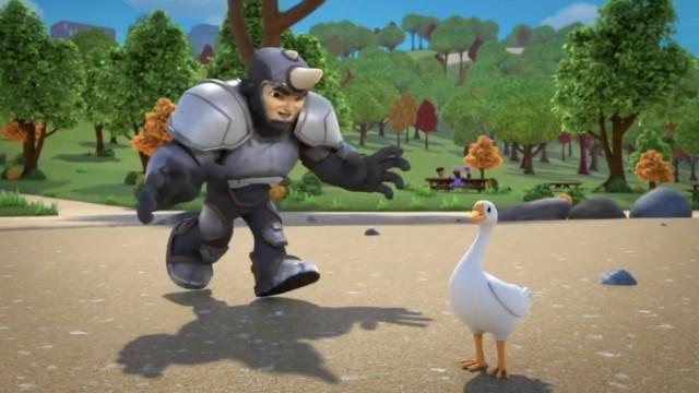 The Rhino and the Goose