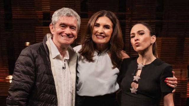 Tatá Werneck e Serginho Groisman