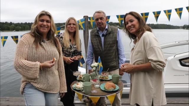 Jan Eliasson, Anja Pärson, Linnea Henriksson