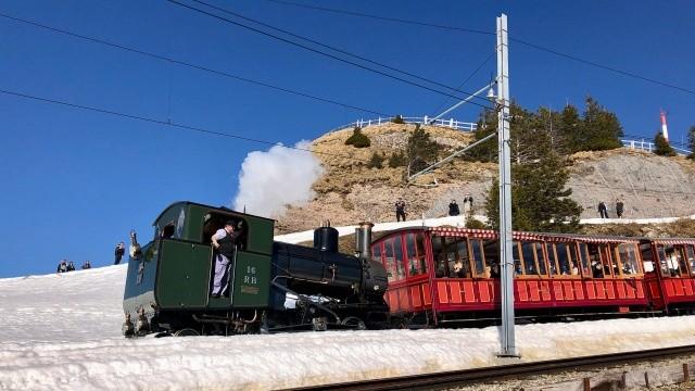 The old-timer of the Rigi Railways - Loco 7 and other curiosities