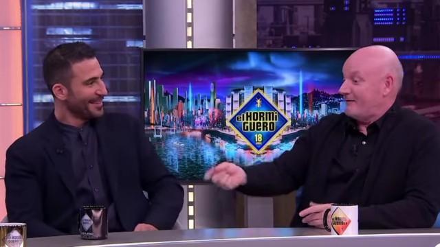 Miguel Ángel Silvestre y Juan José Campanella