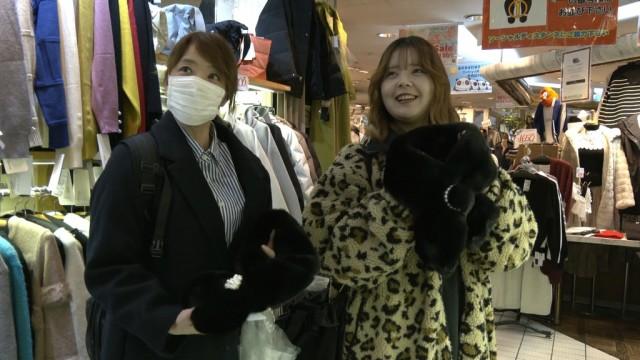 上野 格安の婦人服店で