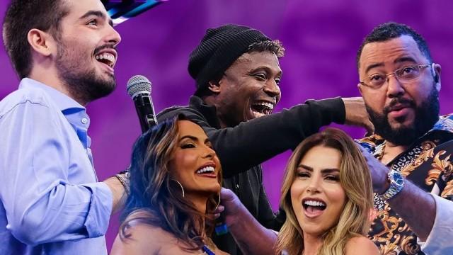 PROGRAMA DO JOÃO: DUDU NOBRE, EDILSON CAPETINHA, ERIKA SCHNEIDER E CARLA PRATA 